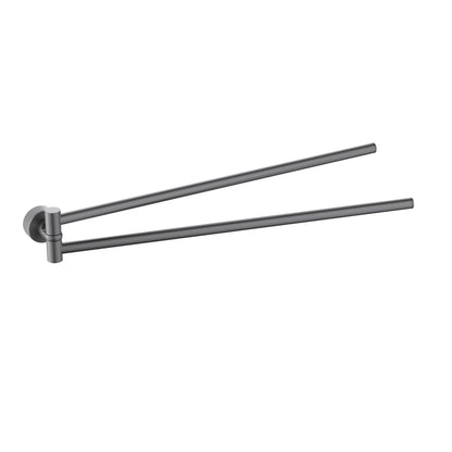 Knurl SUS304 Space-Saving Bathroom Swing towel bar AA080059
