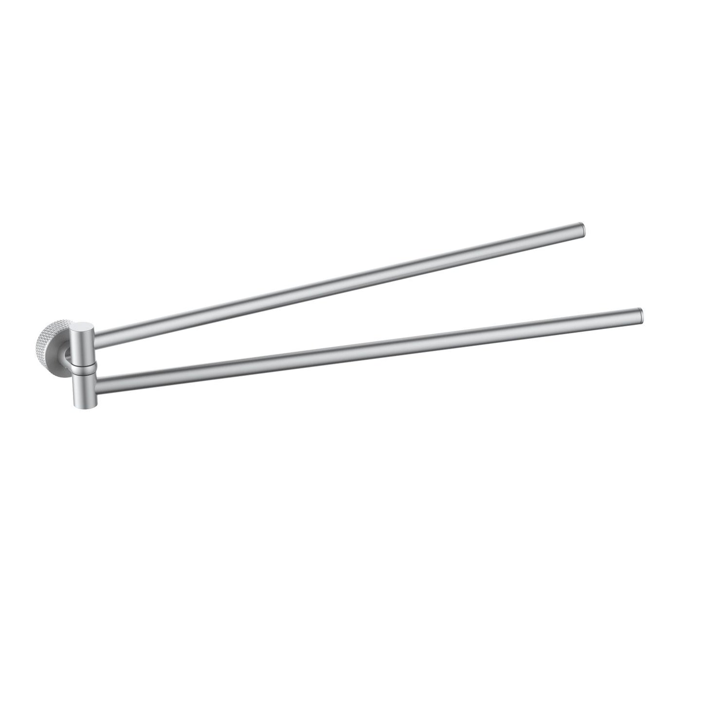 Knurl SUS304 Space-Saving Bathroom Swing towel bar AA080059