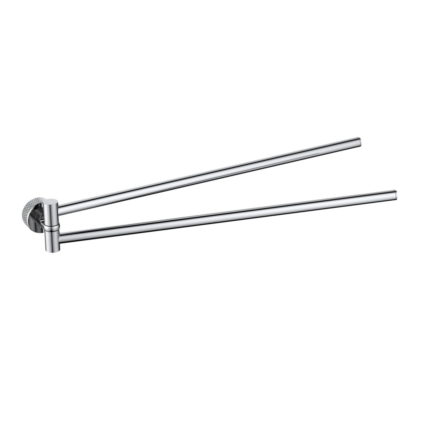 Knurl SUS304 Space-Saving Bathroom Swing towel bar AA080059