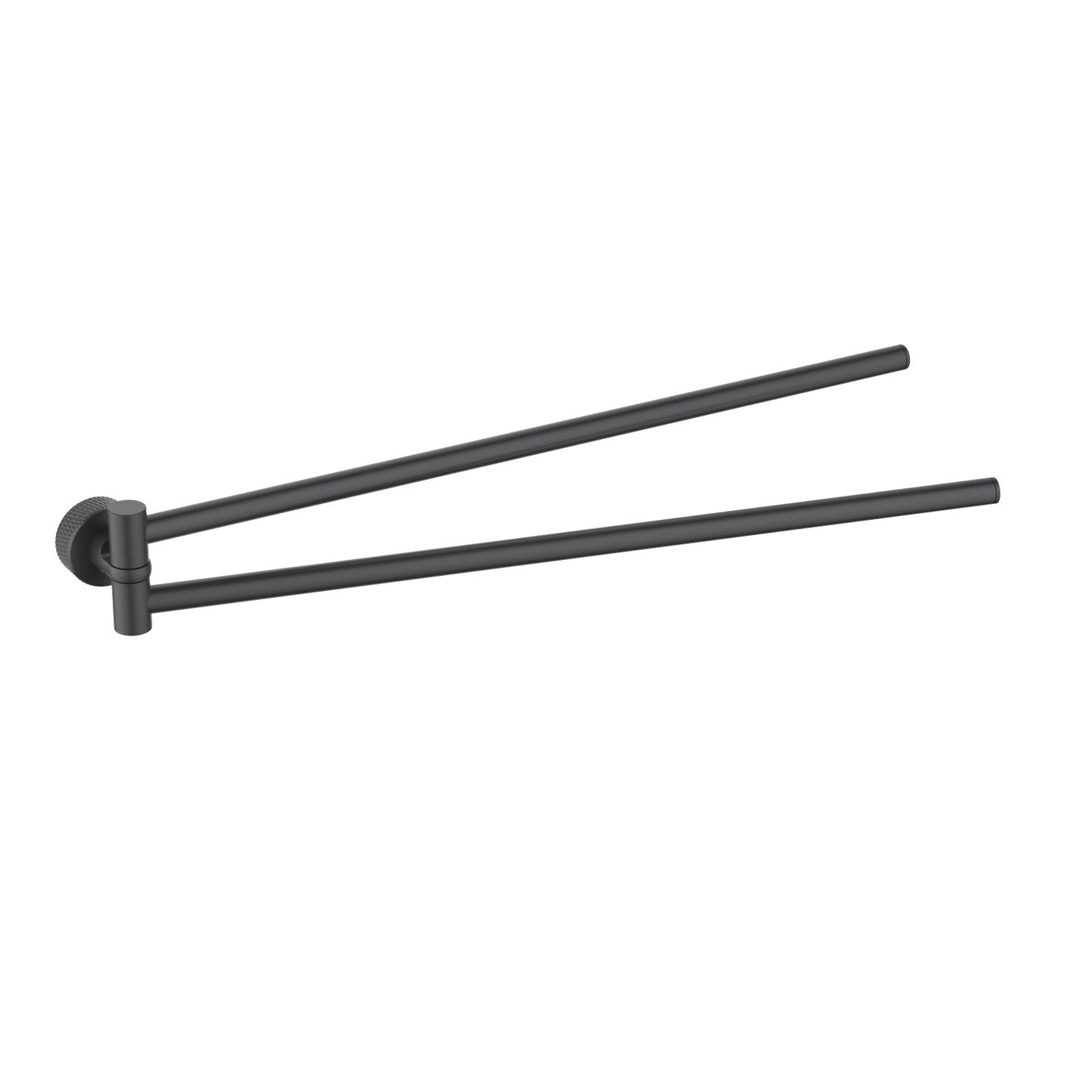 Knurl SUS304 Space-Saving Bathroom Swing towel bar AA080059