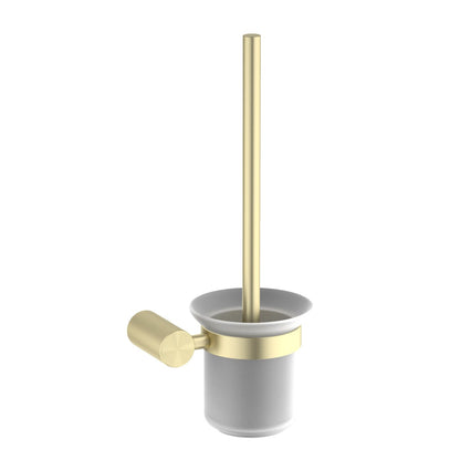 Knurl Wall Hung Toilet brush holder Frosted Glass Cup AA080061