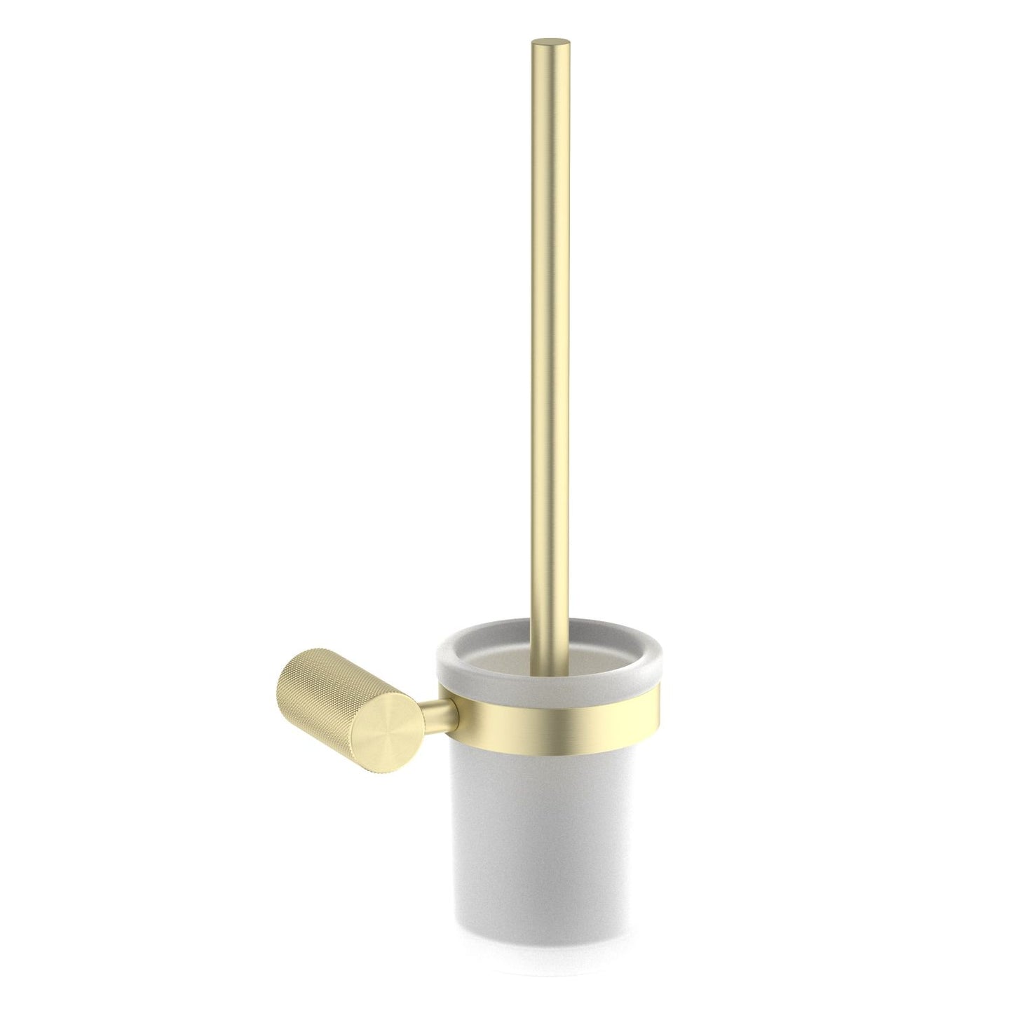Knurl Rustproof SUS304 Toilet Brush Holder for Bathroom AA080062
