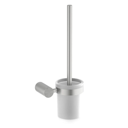 Knurl Rustproof SUS304 Toilet Brush Holder for Bathroom AA080062
