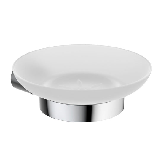 Renior Brass Soap basket holder With Transparent Glass Dish AA090021