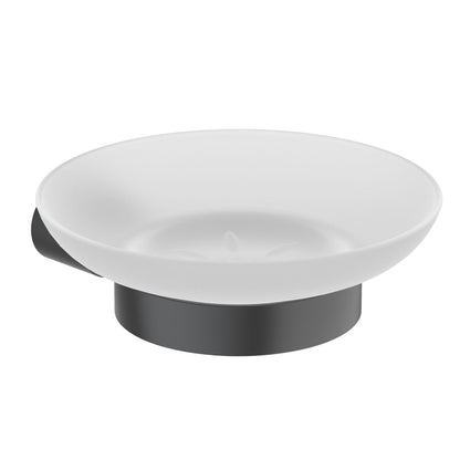 Renior Brass Soap basket holder With Transparent Glass Dish AA090021