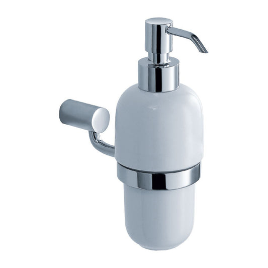 Aquavit Ceramic Tumbler Brass Wall Mounted Dispenser Holder AA090039