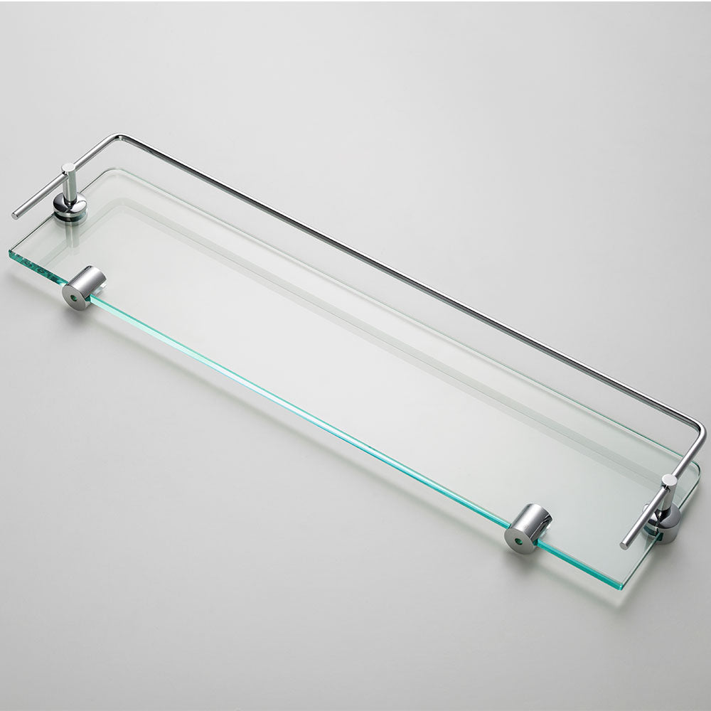 Renior Durable Brass Holder Glass Shelf AA090072