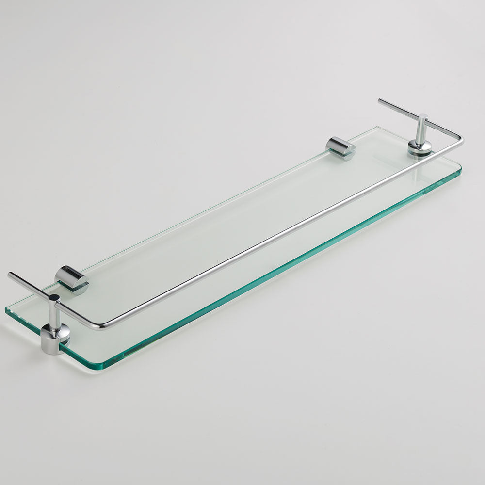 Renior Durable Brass Holder Glass Shelf AA090072