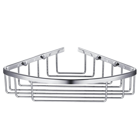 Premium Brass Shower Basket – Elegant & Durable Bathroom Storage AA100011