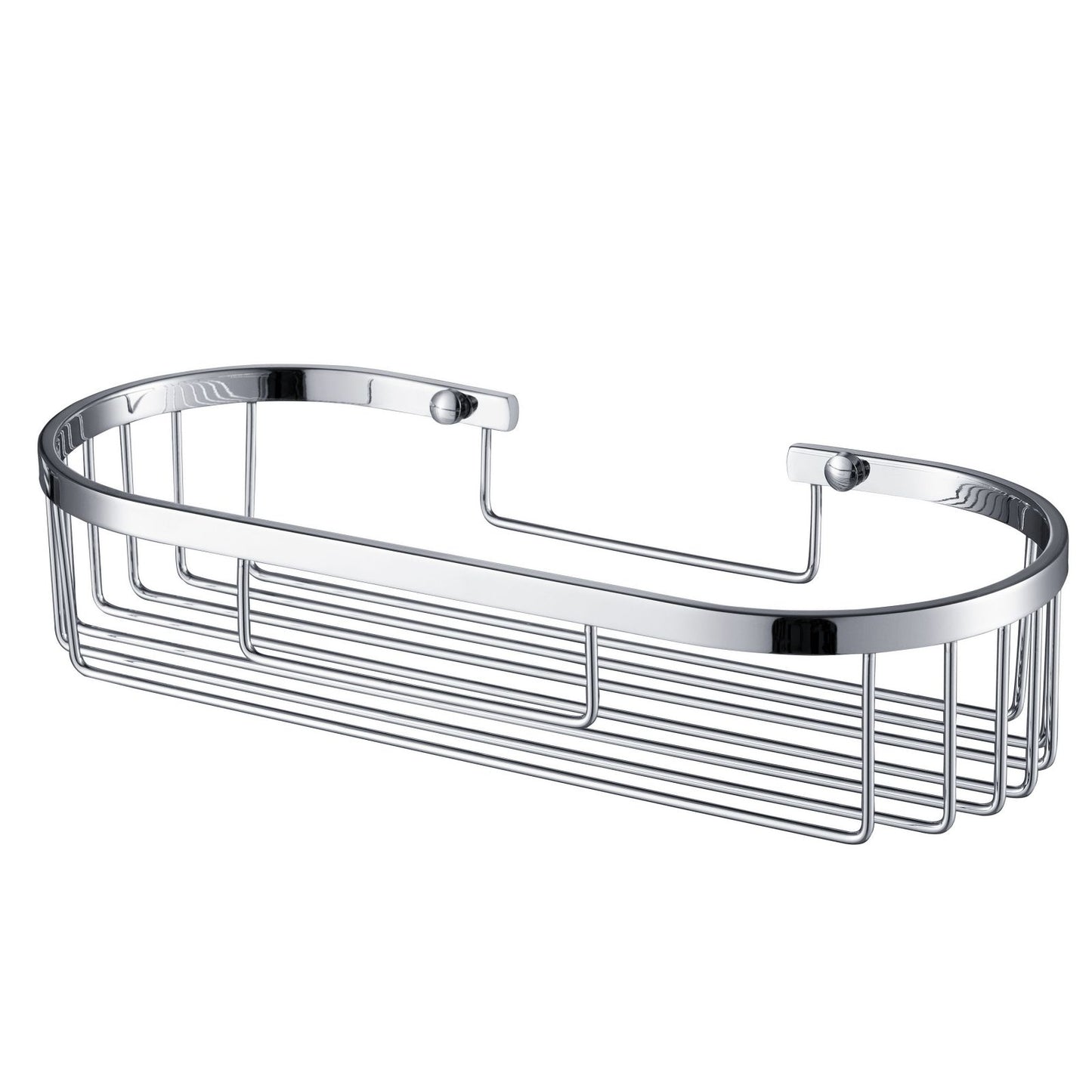 Rust-Resistant Brass Shower Basket – Perfect for Organizing Your Shower AA100012