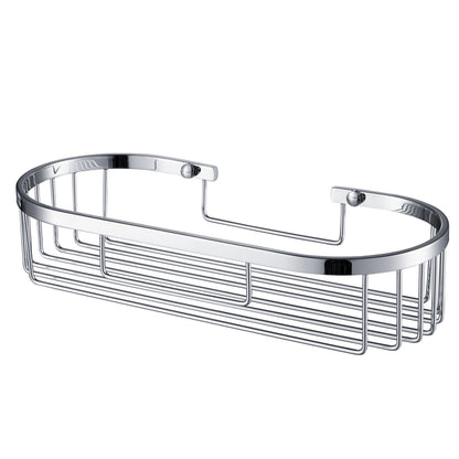 Rust-Resistant Brass Shower Basket – Perfect for Organizing Your Shower AA100012