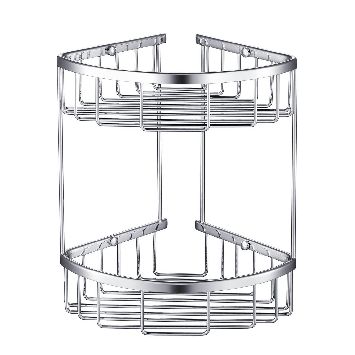 Classic Brass Shower Basket – A Stylish Solution for Your Bathroom AA100021