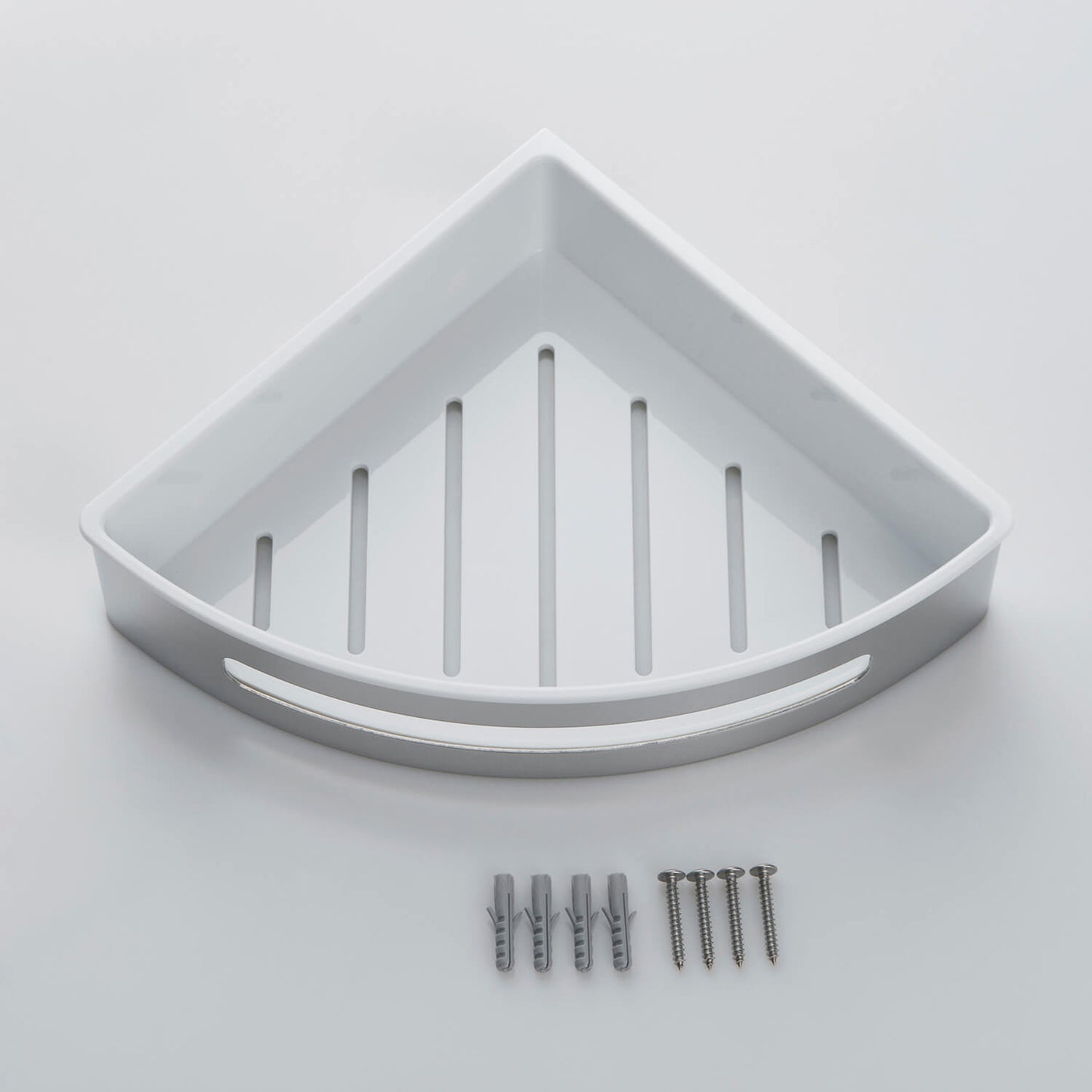 Durable SUS304 Shower Basket with Removable ABS Inner Basket for Easy Cleaning AA100026