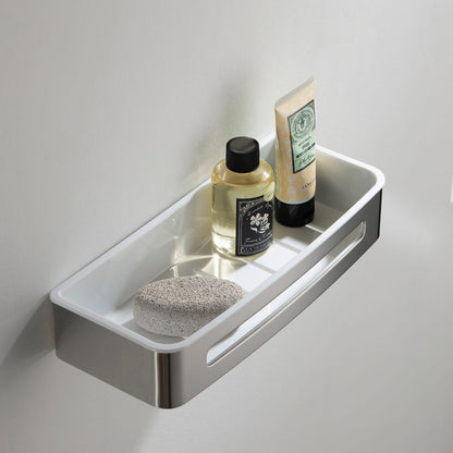 Durable SUS304 Shower Basket with Removable ABS Inner Basket for Easy Cleaning AA100027