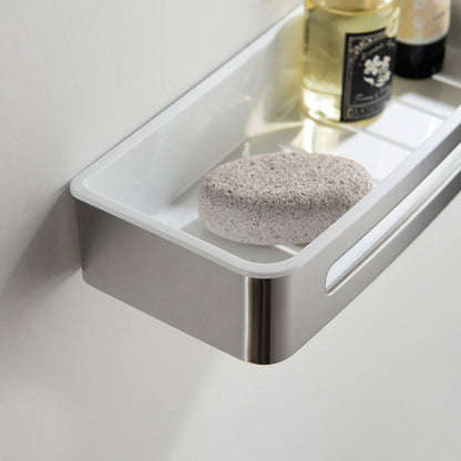 Durable SUS304 Shower Basket with Removable ABS Inner Basket for Easy Cleaning AA100027
