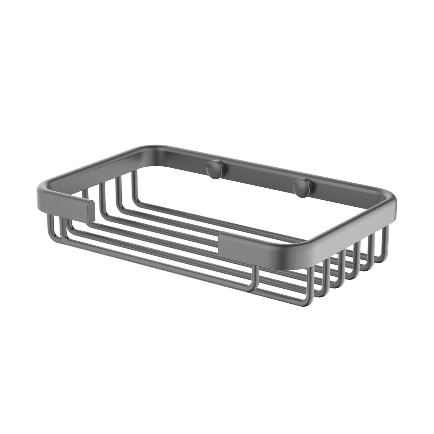 Space-Saving Brass Shower Storage Basket for Easy Organization AA100035