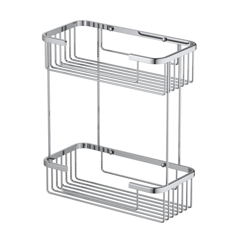 Rust-Proof SUS304 Stainless Steel Build Double Shower basket AA101022