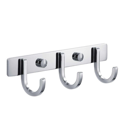 Aquavit Solid Brass Robe Hook with Brass Bracket AA110053