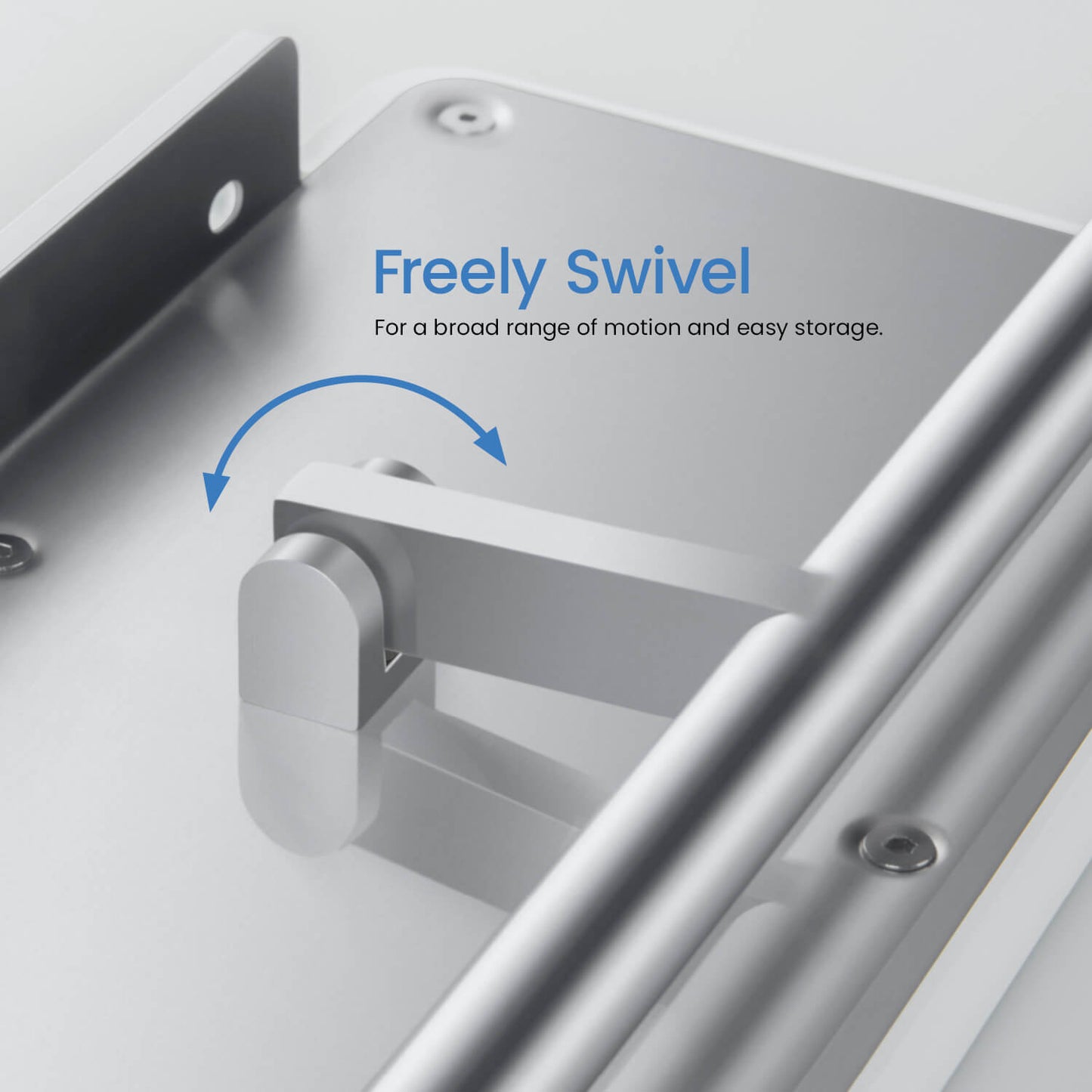 Stainless Steel Double Tissue Holder with ABS Shelf AA110055