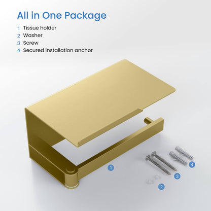 Stainless Steel Swivel Tissue Holder Shelf AA110056