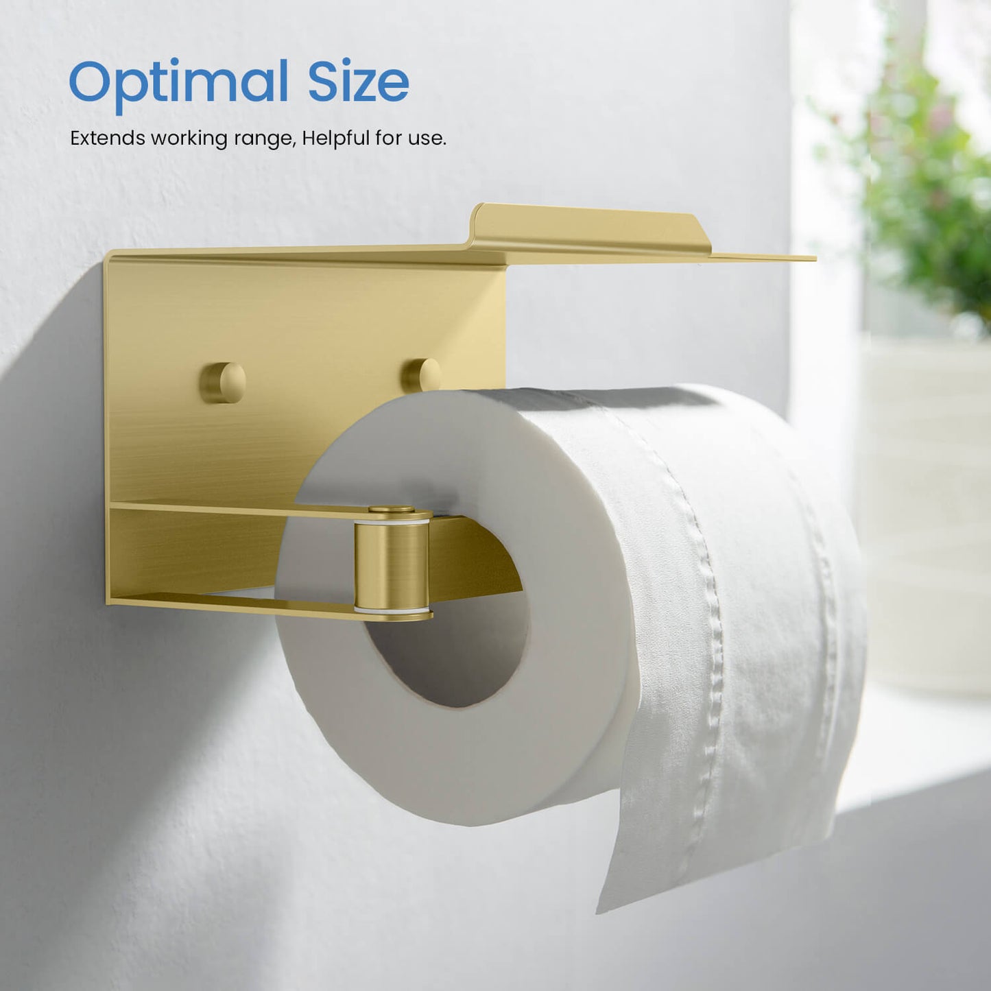 Stainless Steel Swivel Tissue Holder Shelf AA110056