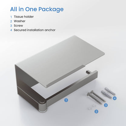 Stainless Steel Swivel Tissue Holder Shelf AA110056