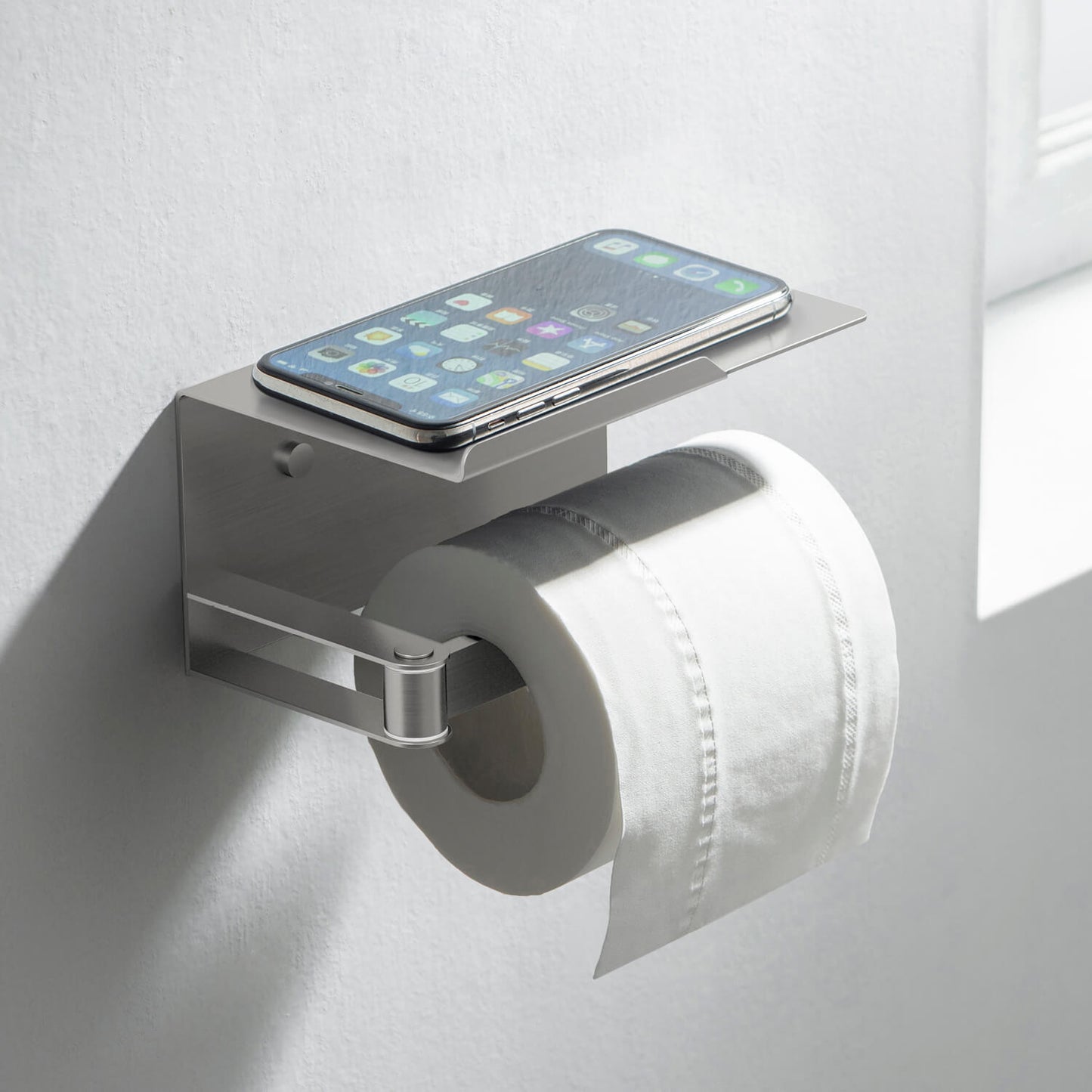 Stainless Steel Swivel Tissue Holder Shelf AA110056
