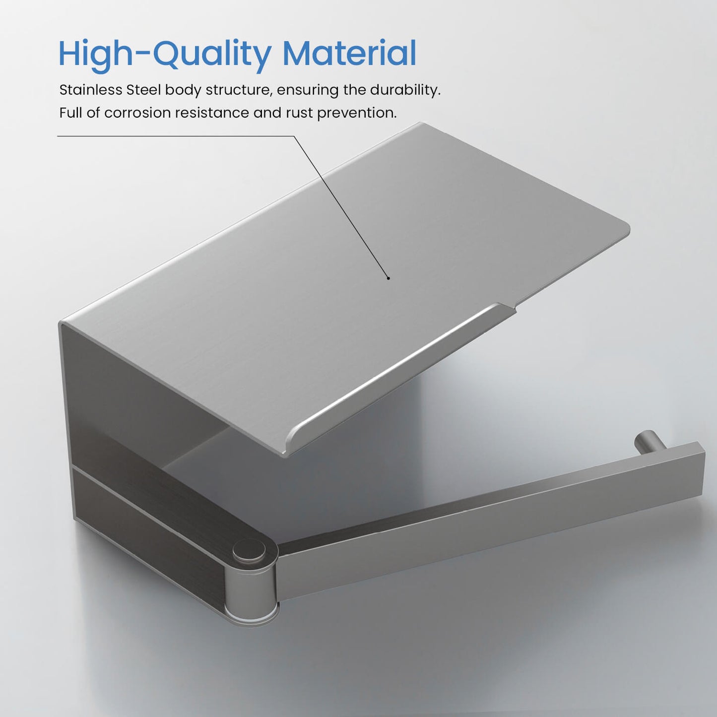 Stainless Steel Swivel Tissue Holder Shelf AA110056