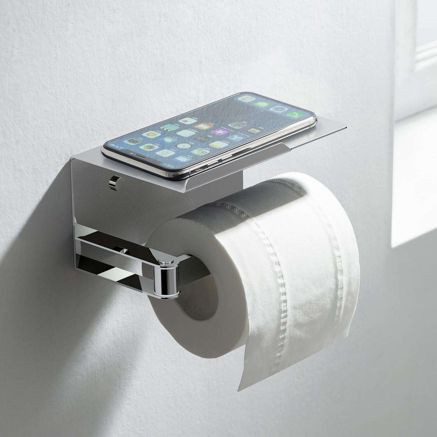 Stainless Steel Swivel Tissue Holder Shelf AA110056
