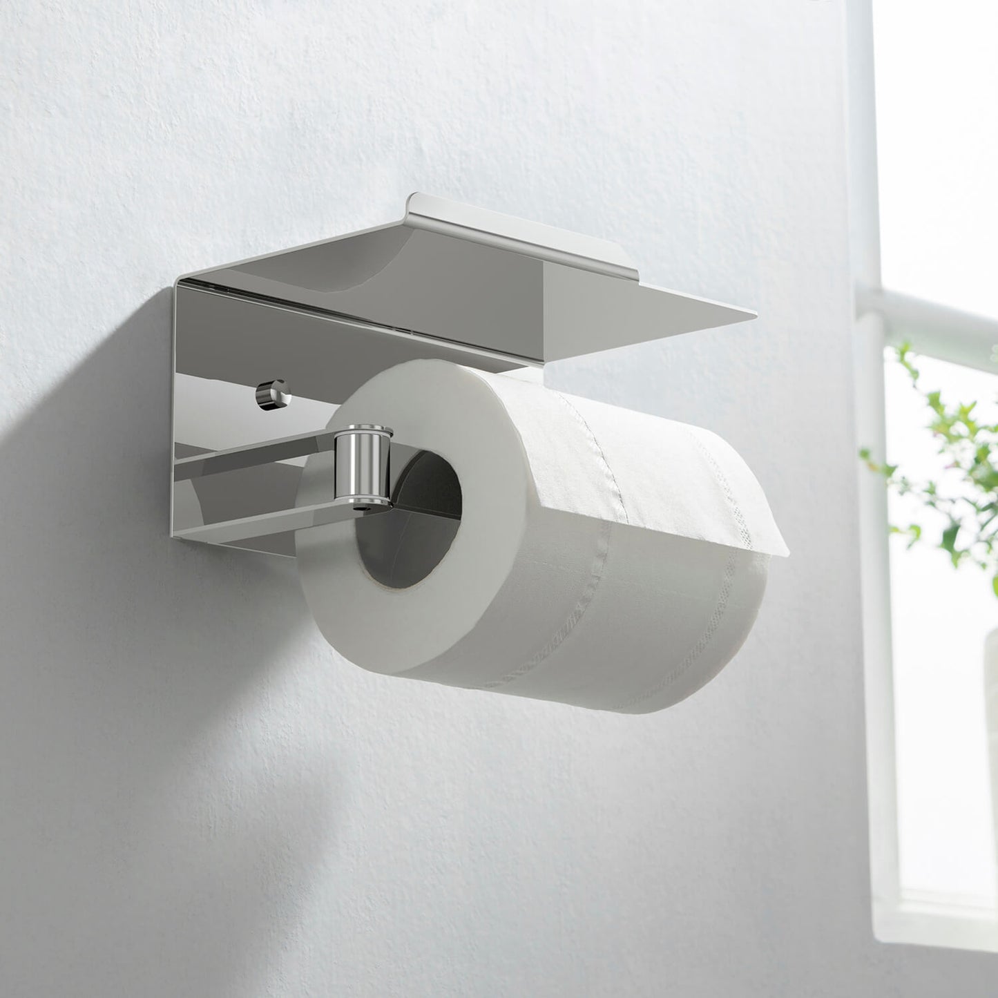 Stainless Steel Swivel Tissue Holder Shelf AA110056