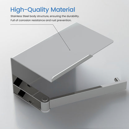 Stainless Steel Swivel Tissue Holder Shelf AA110056
