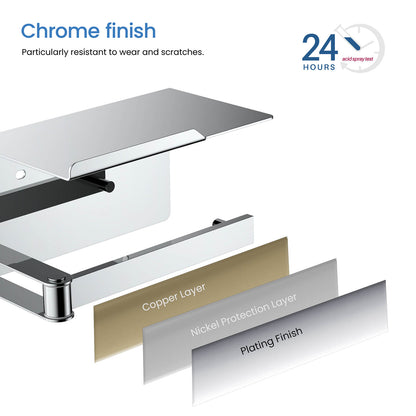 Stainless Steel Swivel Tissue Holder Shelf AA110056