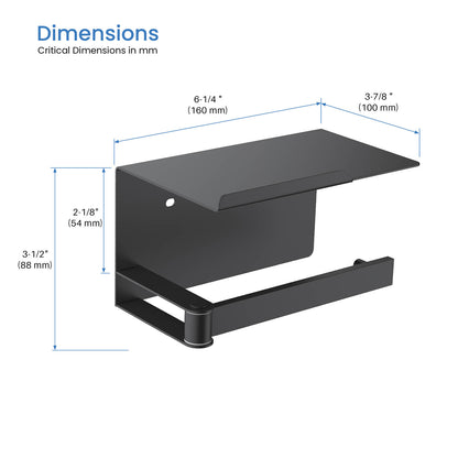 Stainless Steel Swivel Tissue Holder Shelf AA110056