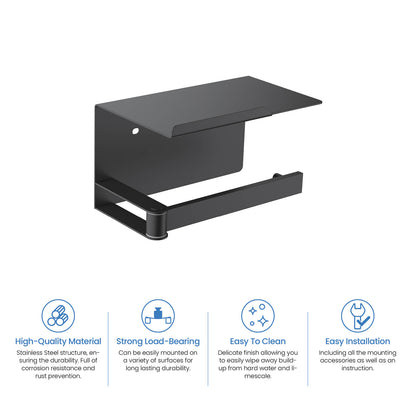 Stainless Steel Swivel Tissue Holder Shelf AA110056
