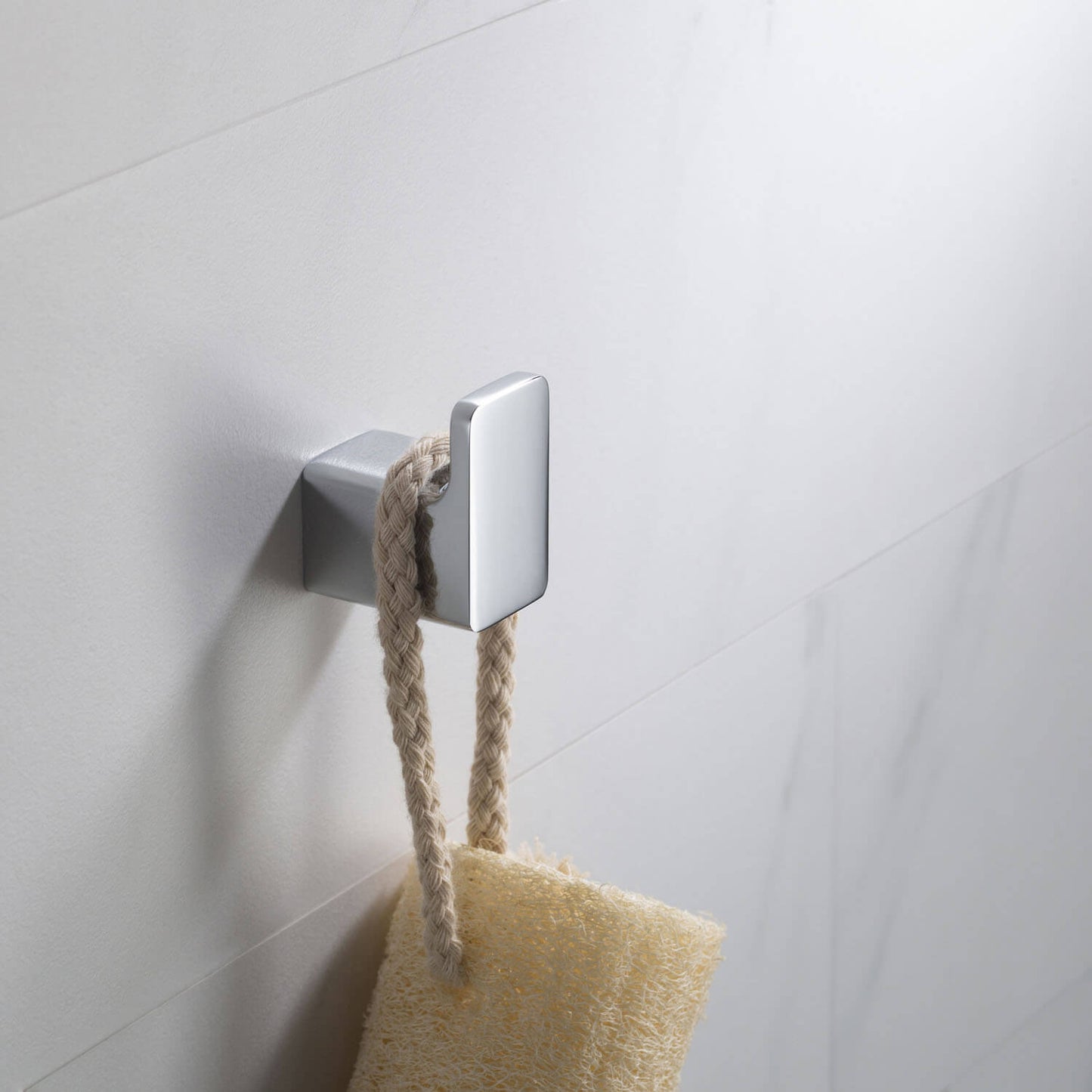Aquavit wall mounted brass robe hook AA120011