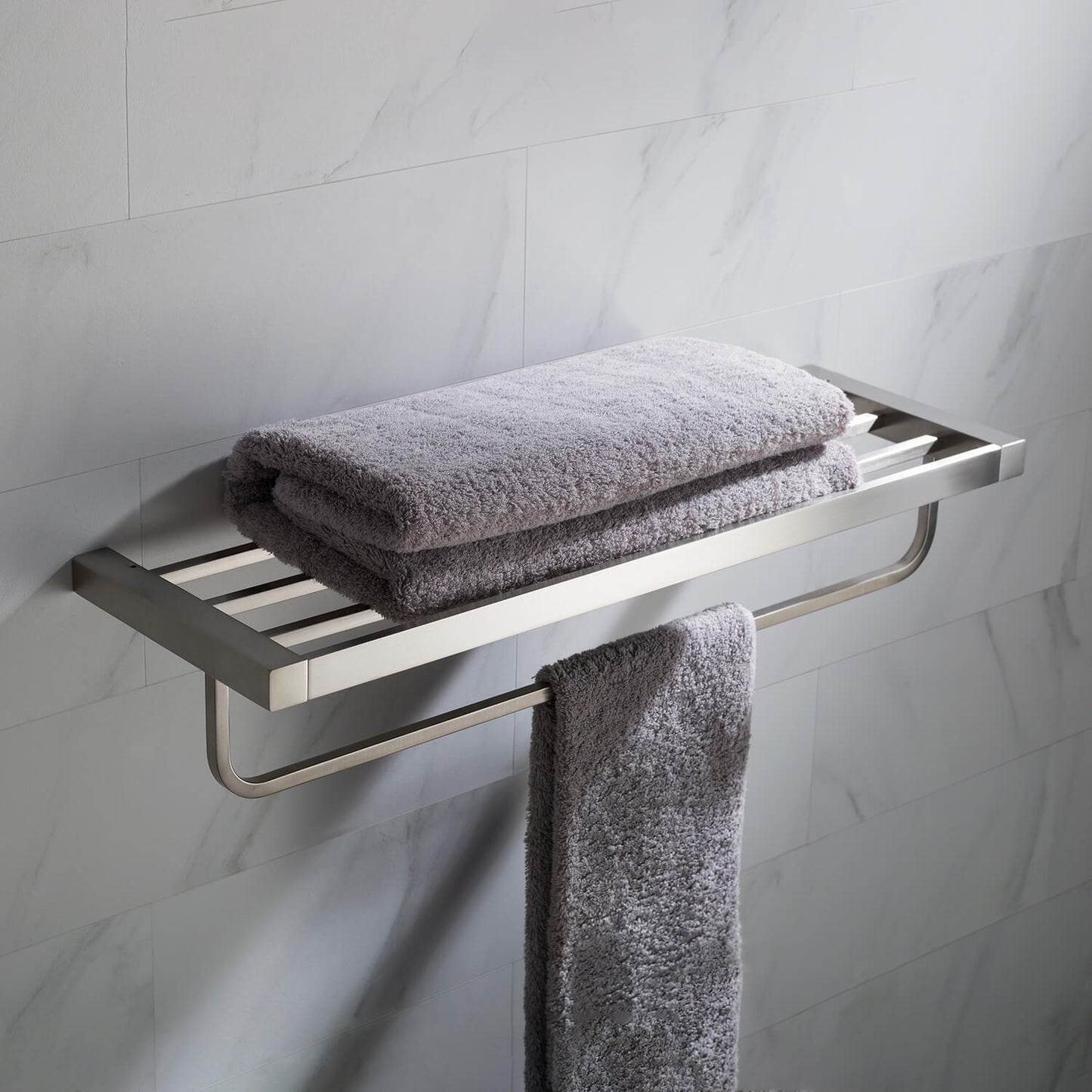 Chic Brass Towel Rack with square brass tube AA120058