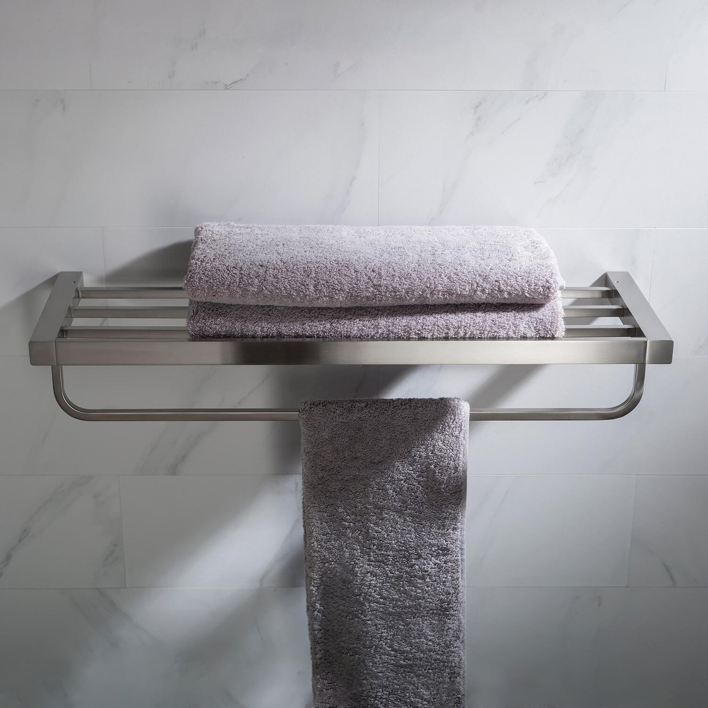Chic Brass Towel Rack with square brass tube AA120058