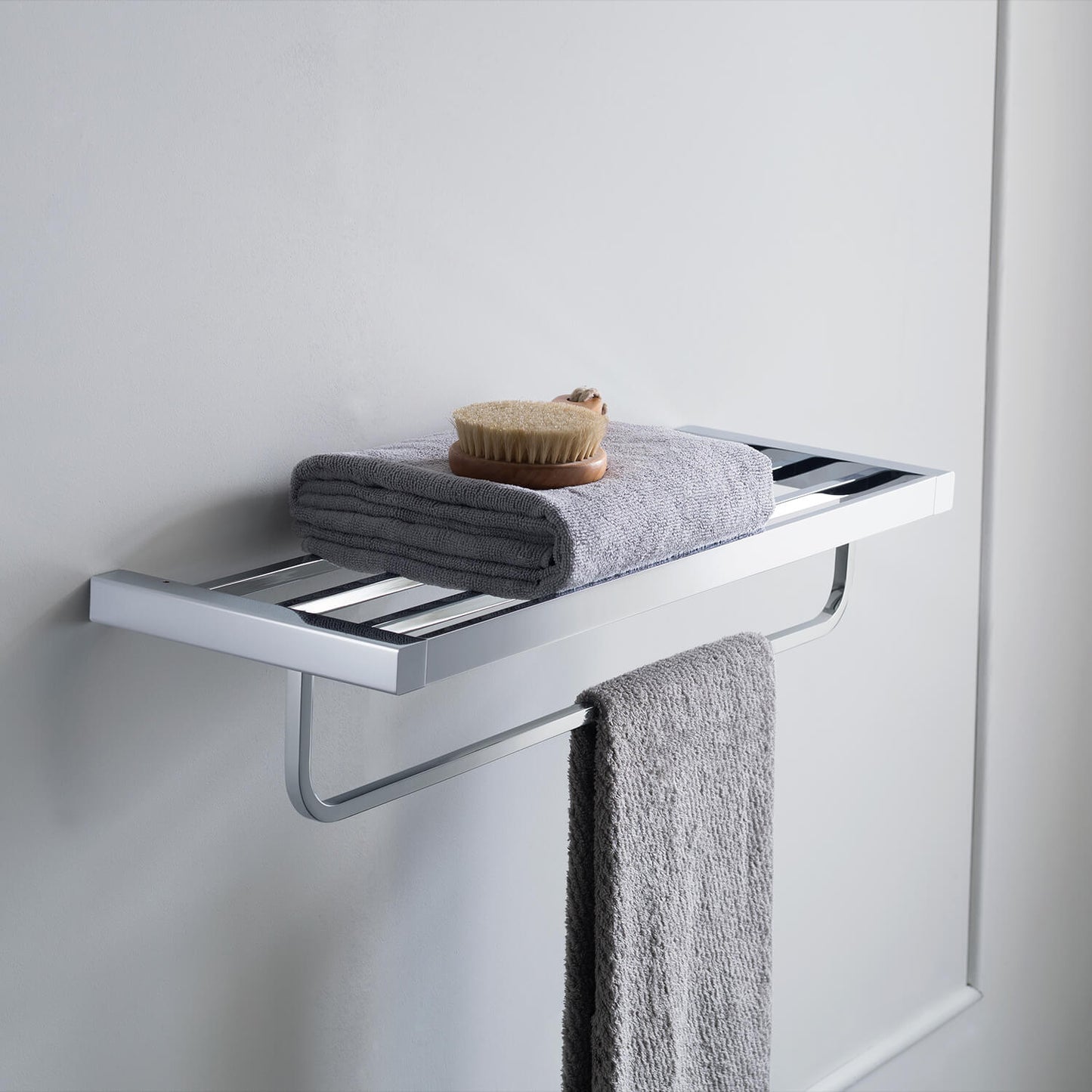 Chic Brass Towel Rack with square brass tube AA120058