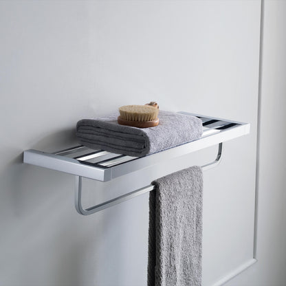Chic Brass Towel Rack with square brass tube AA120058