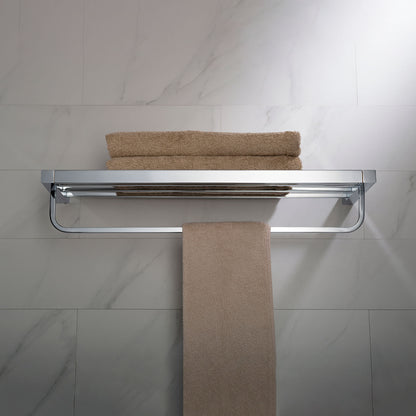 Chic Brass Towel Rack with square brass tube AA120058