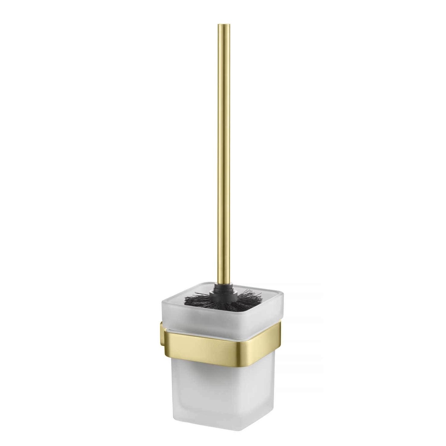 Chic Wall-Fixed Brass Holder with Frosted Glass Cup AA120061