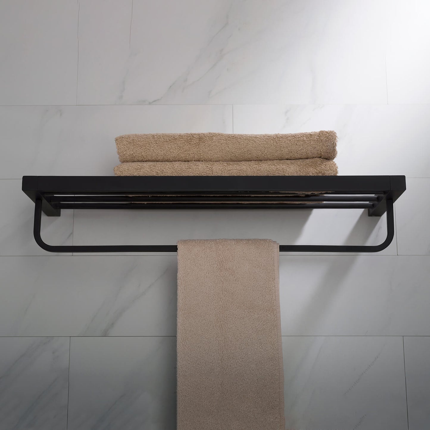 Chic Brass Towel Rack with round stainless steel tube AA120158