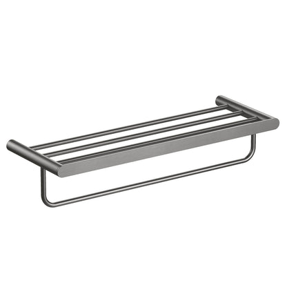Sleek SUS304 Stainless Steel Towel Rack for Modern Bathrooms AA200058