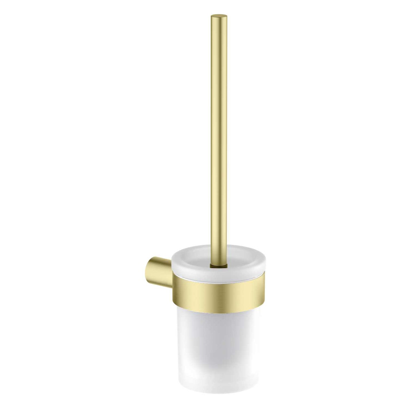 Rustproof SUS304 Toilet Brush Set with Frosted Glass AA200061