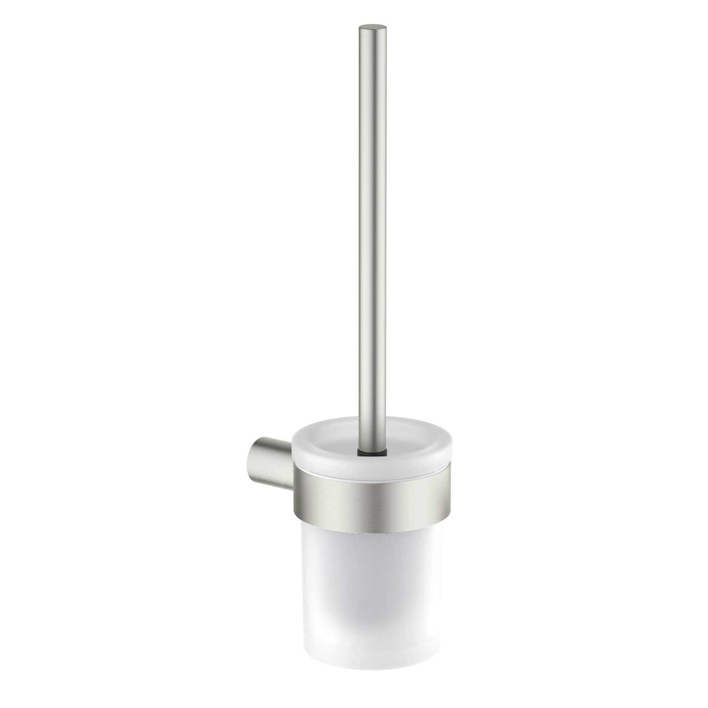 Rustproof SUS304 Toilet Brush Set with Frosted Glass AA200061