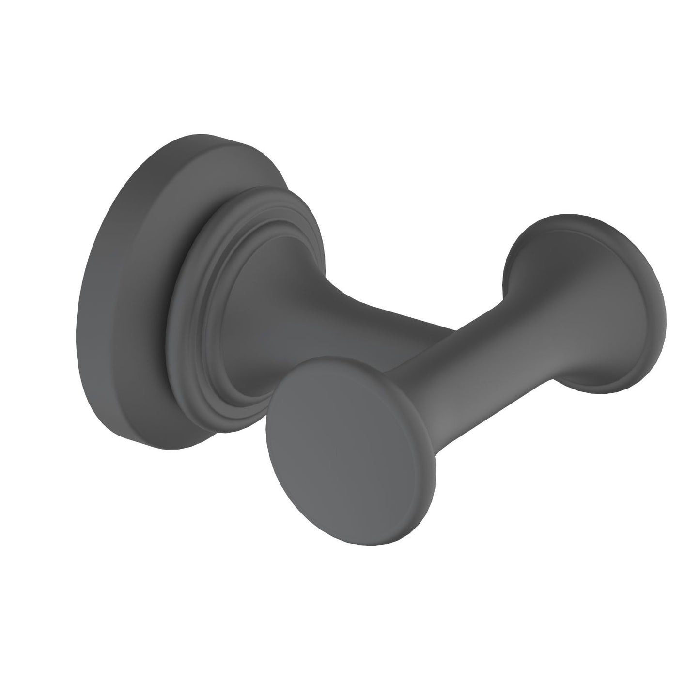 Aquavit Royale Brass Double Robe Hook with Elegant Classic Design AA240012
