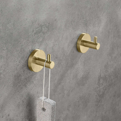 Solid brass bathroom robe hook AA260011