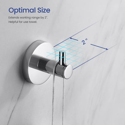 Solid brass bathroom robe hook AA260011