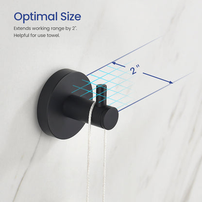 Solid brass bathroom robe hook AA260011