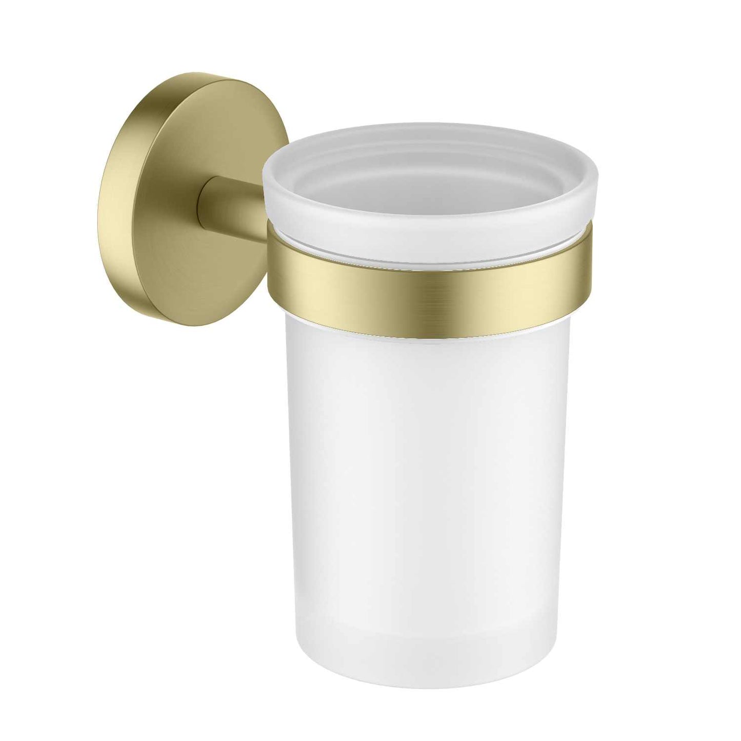 Aquavit Glass Tumbler With Brass Holder AA260031